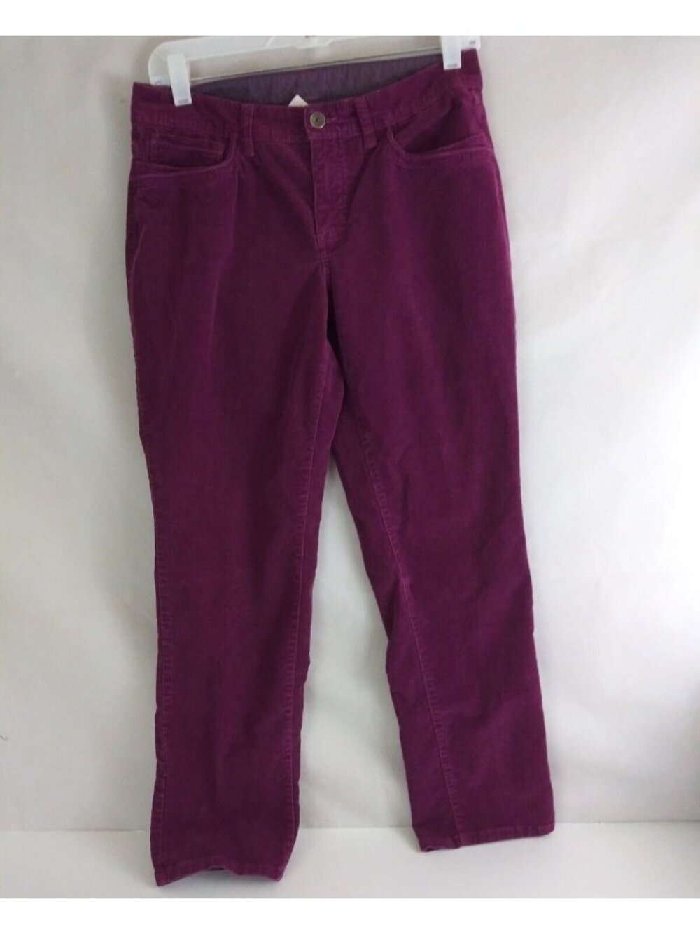Sonoma Style+Life Petite Women's Fuchsia Corduroy Bootcut Jeans Size 8P